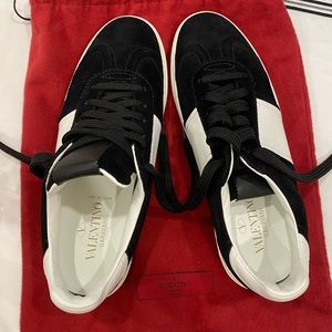 Valentino Garavani suede calfskin sneakers